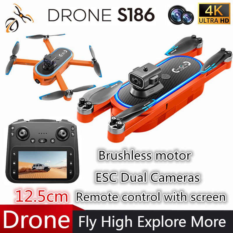 Drone Camera 4K - 2025 S186 Drone Professionale 4K HD