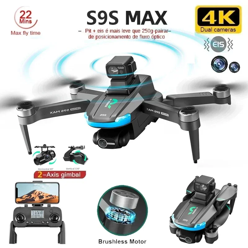 Drone Camera Lens - NUOVO S9S MAX MINI Drone 4K