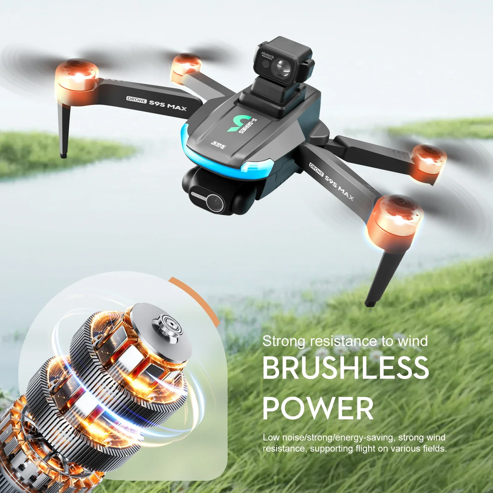 NUOVO S9S MAX MINI Drone 4K 2  - Drone Camera Lens recensione e prezzo