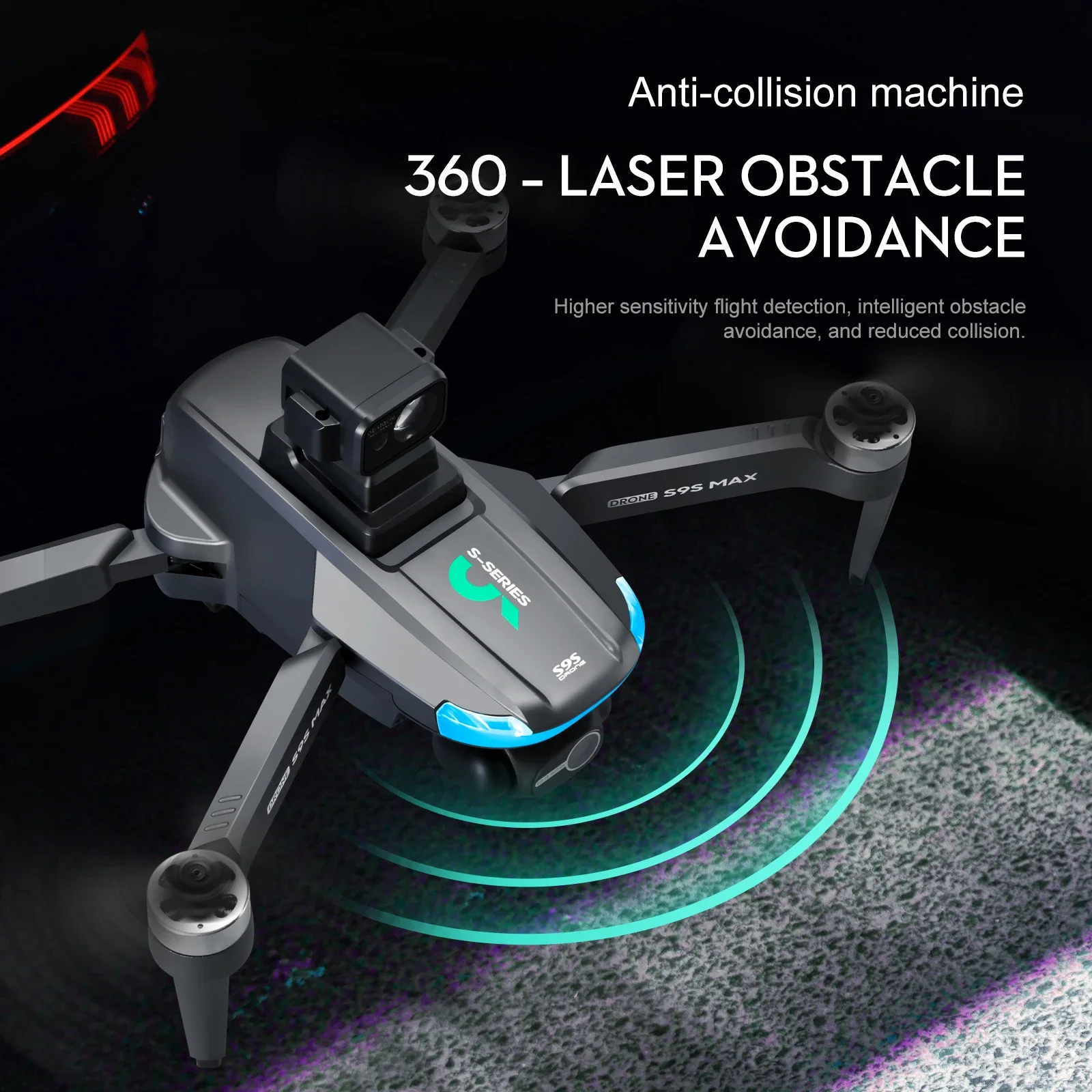 NUOVO S9S MAX MINI Drone 4K 2  - Drone Camera Lens recensione e prezzo