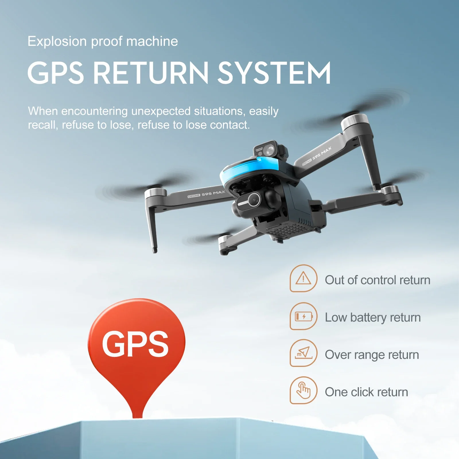 NUOVO S9S MAX MINI Drone 4K 2  - Drone Camera Lens recensione e prezzo