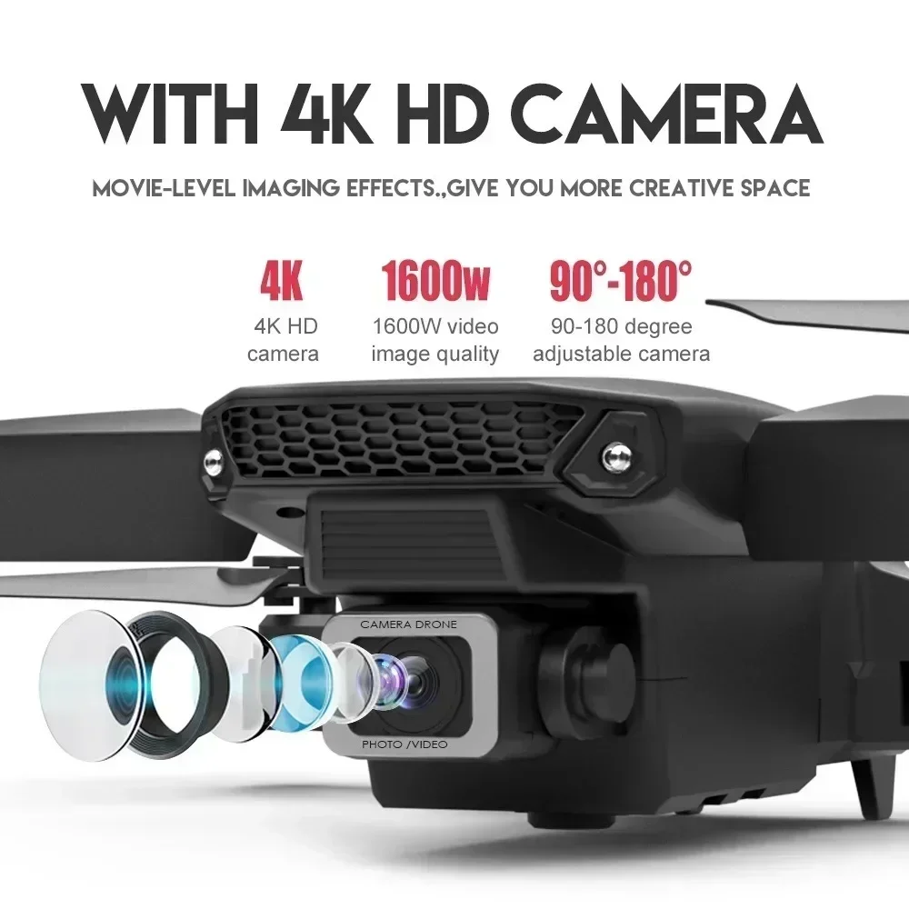 E88 Pro WIFI FPV Drone grandan - Drone Camera 4K recensione e prezzo