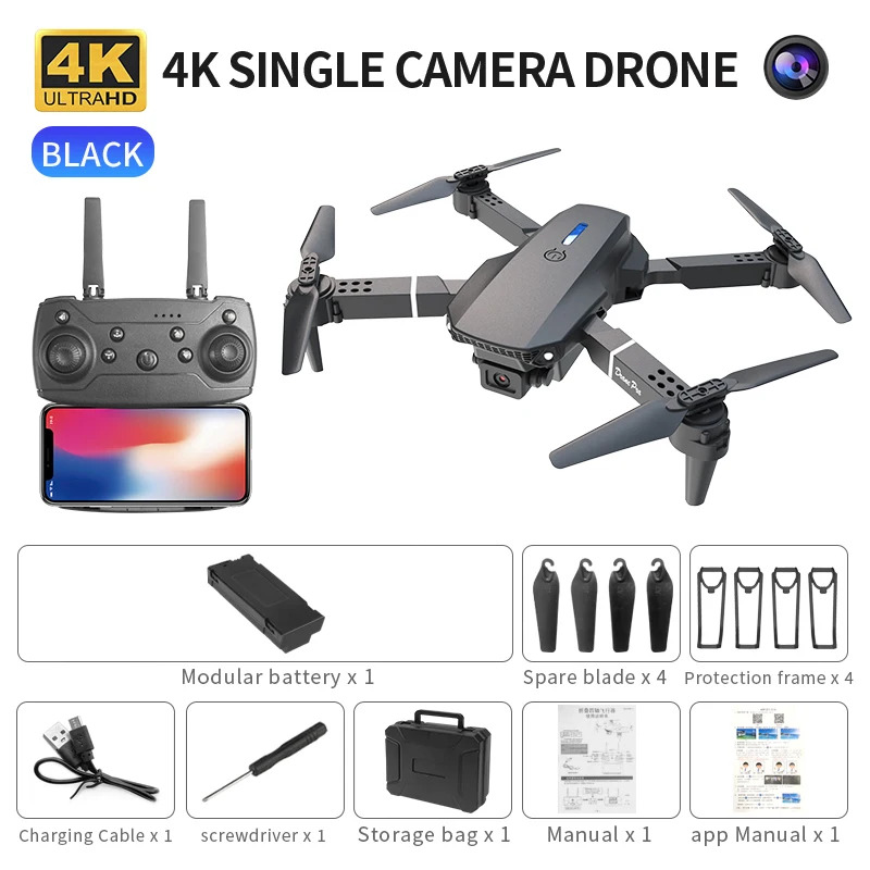 Il drone pieghevole intelligen - Drone Camera Lens recensione e prezzo